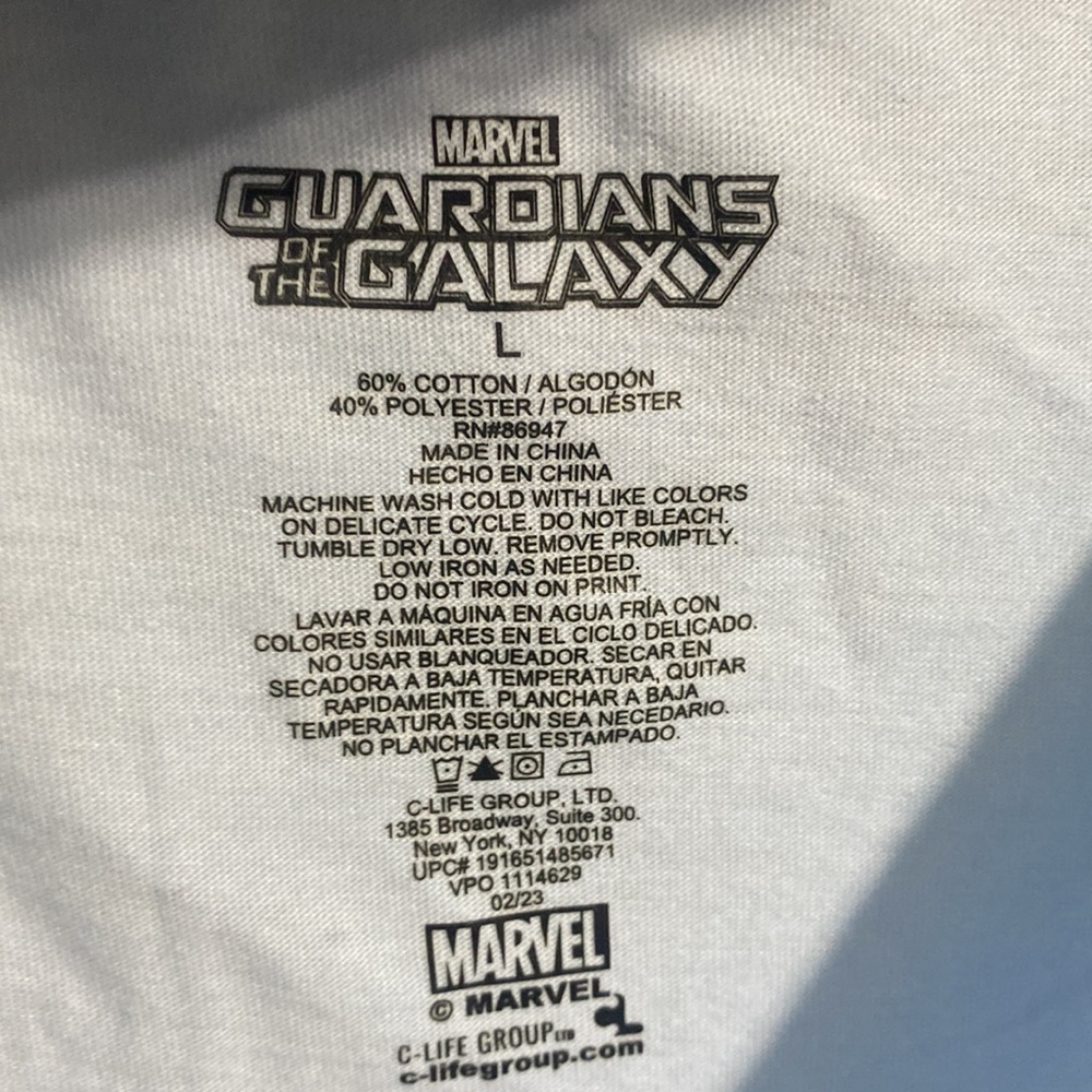 6Pieces=🌎Groot purse/tape zip wallet+Tee L+2 Funko/Groot🔑⛓+1056 pop🚀🦝 - Picture 11 of 17
